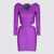GIUSEPPE DI MORABITO Giuseppe Di Morabito Purple Stretch Cut Out Mini Dress PURPLE