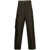 MSGM Msgm Tapered Cotton Trousers With Pockets GREEN