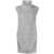 Stella McCartney Grey Cable Knit Sleeveless Sweater In Cashmere And Wool Woman GREY