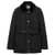 Burberry Burberry Quilted Belted Jacket Black