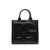 Dolce & Gabbana Dolce & Gabbana Small Dg Daily Tote Bag In Calf Leather With Front Logo Black