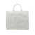 Dolce & Gabbana White Handbag With Tonal Dg Detail In Smooth Leather Woman WHITE