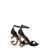 Dolce & Gabbana Devotion Black Leather Sandals Woman BLACK
