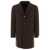 Tagliatore Tagliatore Single-Breasted Coat BROWN