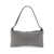 Benedetta Bruzziches BENEDETTA BRUZZICHES Shoulder bag 'Your Best Friend La Grande' with crystals SILVER