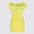 THE NEW ARRIVALS BY ILKYAZ OZEL The New Arrivals By Ilkyaz Ozel Lime Green Mini Dress LIME GREEN