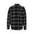 Palm Angels Palm Angels Checked Cotton Overshirt Black