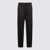 MM6 Maison Margiela Mm6 Maison Margiela Black Viscose And Cotton Blend Tailored Pants Black