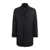 Fay Fay  Double Front Raincoat Black