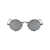 MATSUDA Matsuda Sunglasses MATTE BLACK - SILVER MIRROR