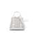 Alaïa ALAÏA Mina leather mini bag WHITE