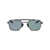 AKONI Akoni Sunglasses BRUSHED BLACK-NAVY W/G-15 POLARIZED