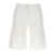 Givenchy Givenchy Destroyed Denim Bermuda Shorts WHITE