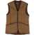 Barbour Barbour Fleece Vest With Zip. BROWN