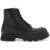 Alexander McQueen Leather Ankle Boots BLACK BLACK
