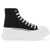 Alexander McQueen 'Tread Slick' Boots BLACK WHITE