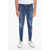 DSQUARED2 Tidy Biker Denims With Tapered-Fit Blue