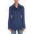 SPORTMAX Cashmere Rosano Coat With Double Breast Blue