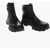 AMBUSH Calfskin Low Boots With Velcro Fastening 4Cm Black