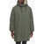 A.P.C. Padded Hector Parka With Faux-Fur Hood Military Green