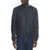 CORNELIANI Id Nylon Zip-Up Lightweight Jacket Blue