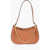 MCM Leather Hobo Bag With Removable Detail Brown