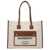 Burberry Burberry 'Freya' Small Shopping Bag Beige