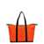 A.P.C. A.P.C. Cotton Zipped Tote Bag ORANGE