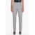 Isabel Marant Straight-Leg Lirokia Trousers With Check Pattern Gray
