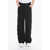 Balenciaga Textured Tweed Baggy Trousers Black