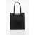 Alexander McQueen Leather Brass Knuckles Tote Bag With Visible Stitchings Black