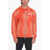 DSQUARED2 Vintage Hoodie Sweatshirt With Studs Application Orange