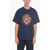Nike Front Printed Crew-Neck T-Shirt Blue