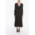 Bottega Veneta Salon 01 Jersey Long-Sleeved Maxi Dress Brown