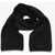 JACQUEMUS Soft Faux Fur Scarf Black