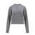 AMI Paris Ami Paris Wool And Cashmere Sweater GREY