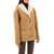 BLAZÉ MILANO Shearling Tatoosh Coat COGNAC