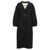 Jil Sander Jil Sander Long Wool Coat Black