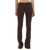 Palm Angels PALM ANGELS FLARED LEGGINGS WITH SWEETHEART WAIST BROWN