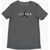 Nike Air Jordan Solid Color Crew-Neck T-Shirt With Printed Logo Gray