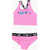 Nike Swim Solid Color Bikini With Logoed Bands Pink