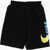 Nike Swim Swim Shorts With Side Logo Print Black