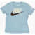 Nike Crew-Neck T-Shirt With Printed Logo Blue