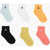 Nike Air Jordan Set 6 Pairs Of Socks With Jumpman Embroidery Multicolor