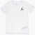 Nike Air Jordan Crew-Neck T-Shirt With Front Embroidery White