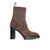 Santoni Ferric boots Brown