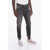 Diesel D-Fining Cropped Denims With Distressed Effect 17Cm Black
