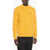 Diesel S-Noris Sweatshirt With Ton-Sur-Ton Embroidered Logo Yellow
