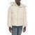 Diesel W-Rolf Puffer Jacket With Removable Hood White