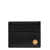 Versace Black Card-Holder With Medusa Biggie Detail In Leather Woman Black